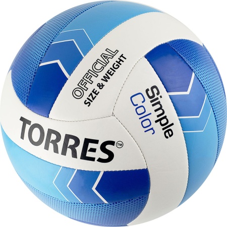 Купить Мяч волейбольный Torres Simple Color любительский р.5 в Суворове 